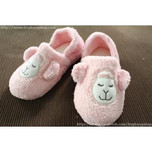 รองเท้าใส่ในบ้าน น้องแกะน่ารัก alpaca ขนนุ่ม หุ้มส้น