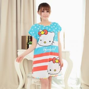 ชุดนอนน่ารัก กระโปรง ผ้านิ่มๆ ไซส์ใหญ่ XL