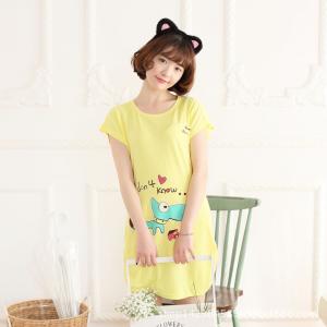 ชุดนอนน่ารัก ลายน้องหมา ฟรีไซส์