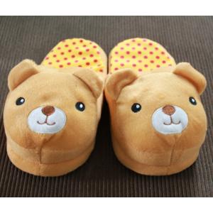 รองเท้าใส่ในบ้าน รองเท้าตุ้กตา ลายน้องหมีน่ารัก