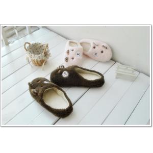 รองเท้าใส่ในบ้าน น้องหมีหูคู่ นุ่มๆ (ใหม่)